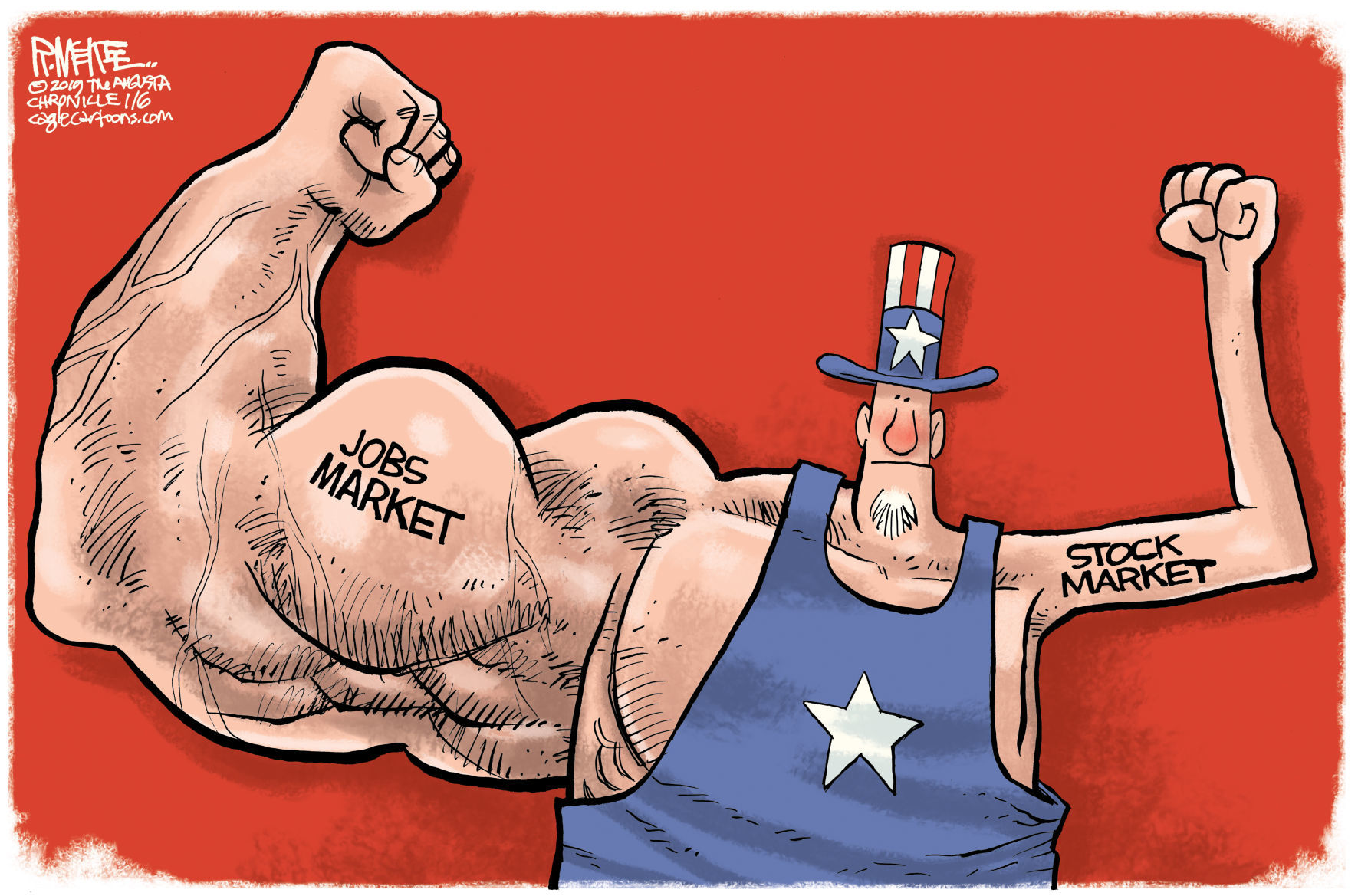 Markets by Rick McKee, The Augusta Chronicle